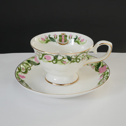 Tea cup & saucer - AKA